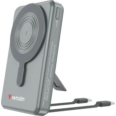 Verbatim Power Bank 32272 Chargement sans fil en polymère de lithium - Power Bank - Publicité Verbatim Power Bank 32272 Chargement sans fil en polymère de lithium - Power Bank - Publicité