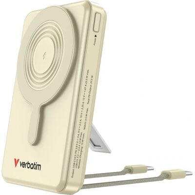 Verbatim 32274 Power Bank Polymère Lithium - Charge sans fil Verbatim 32274 Power Bank Polymère Lithium - Charge sans fil