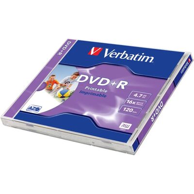 Verbatim DVD-R Printable 4,7 GB - DVD-R Verbatim DVD-R Printable 4,7 GB - DVD-R