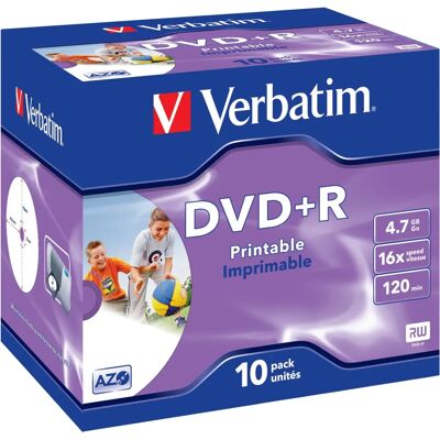 Verbatim 43508 DVD+R 4,7GB - Dischi DVD+R Verbatim 43508 DVD+R 4,7GB - Dischi DVD+R