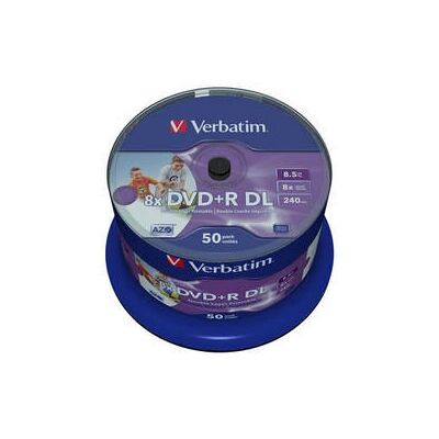Verbatim 43703 Dual Layer DVD-R 8.5GB - DVD Verbatim 43703 Dual Layer DVD-R 8.5GB - DVD