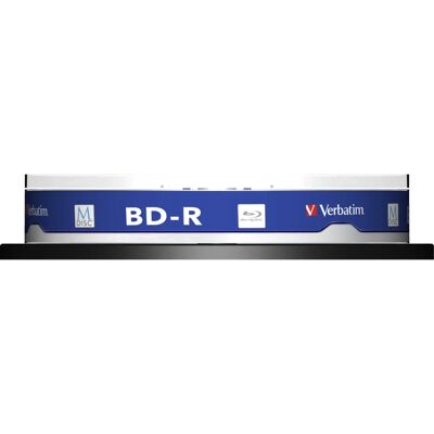 Verbatim M-Disc 25GB 4x BD-R - 10 Dischi Verbatim M-Disc 25GB 4x BD-R - 10 Dischi