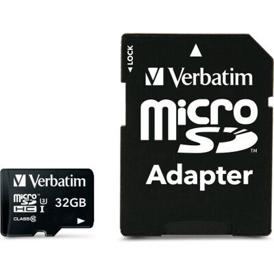 Verbatim Pro microSD UHS-I U3 - microSDHC 32GB UHS-I U3 (47041) Verbatim Pro microSD UHS-I U3 - microSDHC 32GB UHS-I U3 (47041)