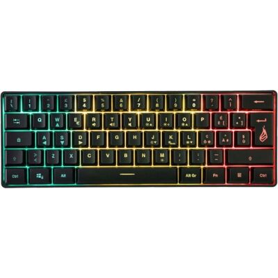 Tastiera da gioco RGB nera Verbatim KP-X1 - Tastiera Tastiera da gioco RGB nera Verbatim KP-X1 - Tastiera