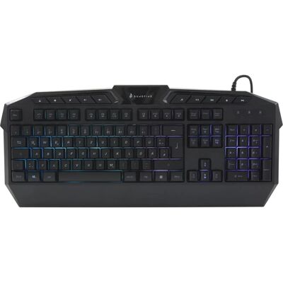 Klawiatura gaming RGB KingPin od SureFire - Czarna - QWERTZ Klawiatura gaming RGB KingPin od SureFire - Czarna - QWERTZ