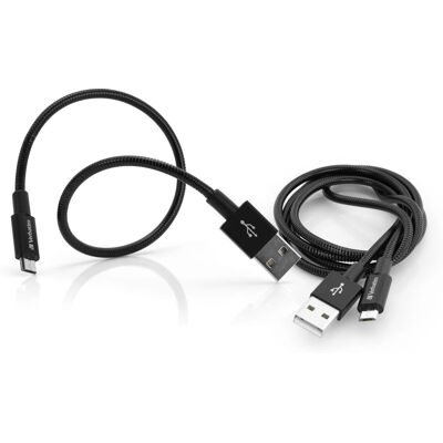 Câble USB Verbatim - Micro-USB A à USB A - Noir - Publicité Câble USB Verbatim - Micro-USB A à USB A - Noir - Publicité