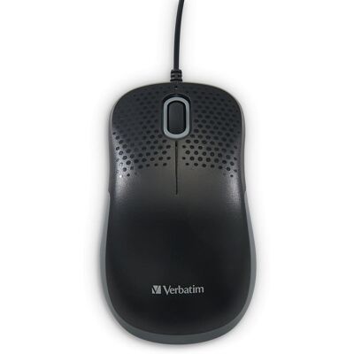 Verbatim 49024 Ergonomische Leise Optische Maus - Computerzubehör Verbatim 49024 Ergonomische Leise Optische Maus - Computerzubehör