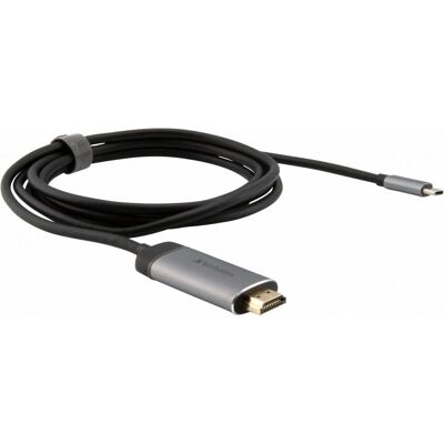 Verbatim USB-C till HDMI 4K Adapter - 1,5m Silver Verbatim USB-C till HDMI 4K Adapter - 1,5m Silver