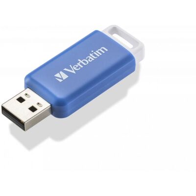 Verbatim V DataBar USB Flash Drive 64 GB USB Type-A 2.0 Blue Verbatim V DataBar USB Flash Drive 64 GB USB Type-A 2.0 Blue