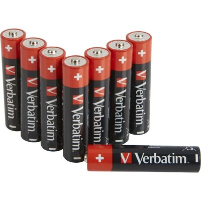 Verbatim 49502 Huishoudbatterij AAA - Huishoudbatterij Verbatim 49502 Huishoudbatterij AAA - Huishoudbatterij