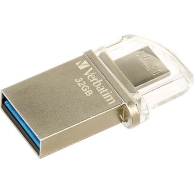 Verbatim Argent 32GB OTG Micro USB - Compact, Rapide, Polyvalent Verbatim Argent 32GB OTG Micro USB - Compact, Rapide, Polyvalent