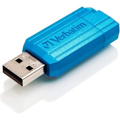 Verbatim Clé USB 64GB - Bleu - USB 2.0 - Compacte et Rapide - Publicité Verbatim Clé USB 64GB - Bleu - USB 2.0 - Compacte et Rapide - Publicité