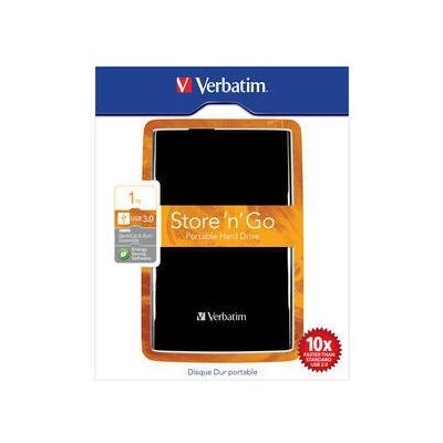Hard disk extern Verbatim 1TB - USB 3.0 - Negru Hard disk extern Verbatim 1TB - USB 3.0 - Negru