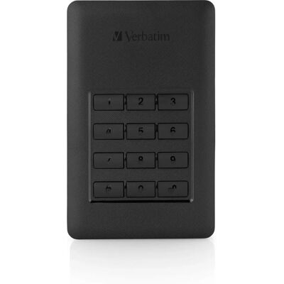Disco Esterno Verbatim - USB-C 2TB Criptato Disco Esterno Verbatim - USB-C 2TB Criptato