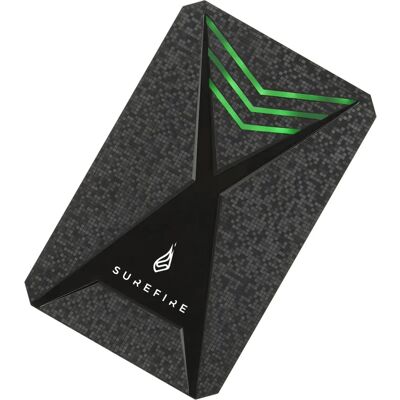 SureFire Gaming Externer Festplatte - 2TB, Micro-USB B, Schwarz/Grau SureFire Gaming Externer Festplatte - 2TB, Micro-USB B, Schwarz/Grau