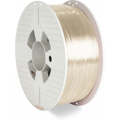 Filamento PETG trasparente Verbatim 55051 - Stampa 3D, 1kg Filamento PETG trasparente Verbatim 55051 - Stampa 3D, 1kg