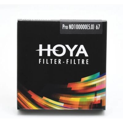 Filtro Hoya Pro ND100000 - 77 mm Densidad Neutra, Negro Filtro Hoya Pro ND100000 - 77 mm Densidad Neutra, Negro