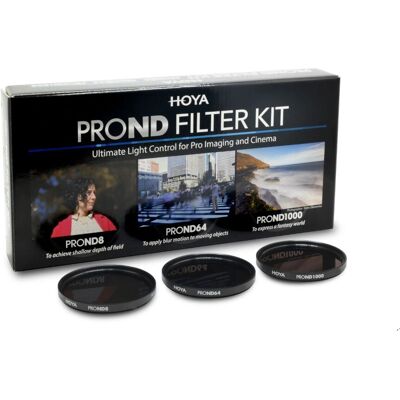 Hoya Kamera Filter Set - ND8, ND64, ND1000 - 58mm Hoya Kamera Filter Set - ND8, ND64, ND1000 - 58mm