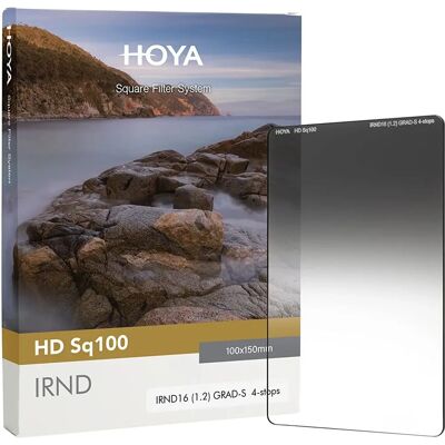 Filtr Gradualny Szary HD Sq100 IRND16 firmy Hoya - Filtr Obiektywu Filtr Gradualny Szary HD Sq100 IRND16 firmy Hoya - Filtr Obiektywu