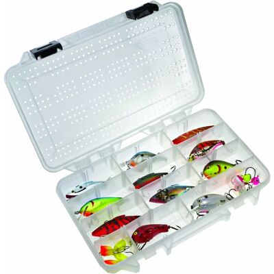 Plano Hydro-Flo Stowaway Boîte de Pêche - Compartiments réglables, Technologie V-Groove - 14" x 9" x 1,75" Plano Hydro-Flo Stowaway Boîte de Pêche - Compartiments réglables, Technologie V-Groove - 14" x 9" x 1,75"