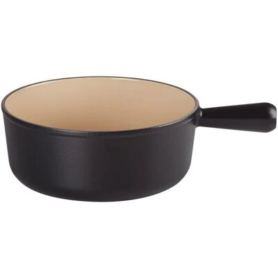 Le Creuset Olla de fundir de hierro fundido 24cm Negro Le Creuset Olla de fundir de hierro fundido 24cm Negro