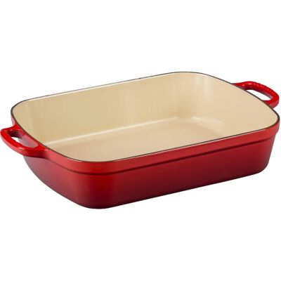 Le Creuset Gusseisen Bratreine 37 cm - Rechteckige Auflaufform - Französisch Gusseisen Le Creuset Gusseisen Bratreine 37 cm - Rechteckige Auflaufform - Französisch Gusseisen