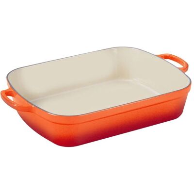 Le Creuset Signature Vulkangeschmiedeter Gusseisen 37cm Rechteckiger Bräter - Bräter Le Creuset Signature Vulkangeschmiedeter Gusseisen 37cm Rechteckiger Bräter - Bräter