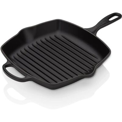 Le Creuset Tigaie din Fontă Emailată - Pătrat, 26cm, Negru Le Creuset Tigaie din Fontă Emailată - Pătrat, 26cm, Negru