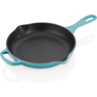 Le Creuset Signature Teal Gjutjärnsstekpanna 23cm Le Creuset Signature Teal Gjutjärnsstekpanna 23cm