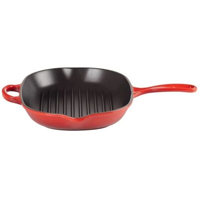 Le Creuset Model 32 cm Owalna Patelnia Grillowa - Trwałe Emaliowane Żeliwo Le Creuset Model 32 cm Owalna Patelnia Grillowa - Trwałe Emaliowane Żeliwo