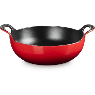 Le Creuset Cerise Gietijzeren 24cm Balti Schotel - Kook- en serveerpot Le Creuset Cerise Gietijzeren 24cm Balti Schotel - Kook- en serveerpot