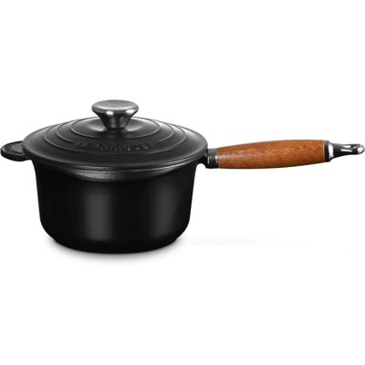 Olla de hierro fundido esmaltado Le Creuset 18cm negra Olla de hierro fundido esmaltado Le Creuset 18cm negra