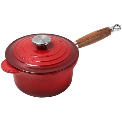 Le Creuset Olla pequeña de hierro fundido rojo cereza - Cocina Le Creuset Olla pequeña de hierro fundido rojo cereza - Cocina