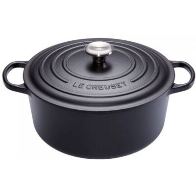 Le Creuset Semnătura Cerise Vas din Fontă 24cm - Element Esențial în Bucătărie Le Creuset Semnătura Cerise Vas din Fontă 24cm - Element Esențial în Bucătărie