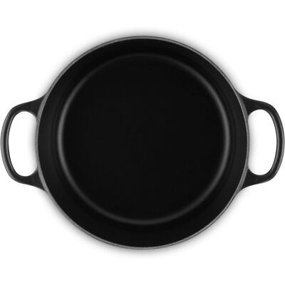 Le Creuset Signature 3,3 L Oală rotundă neagră - Oală din fontă Le Creuset Signature 3,3 L Oală rotundă neagră - Oală din fontă