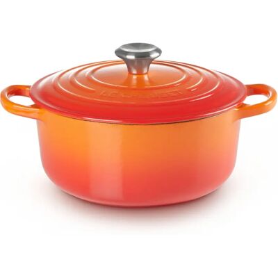 Le Creuset Signature 3.3L Laranja Panela de Ferro Fundido - Essencial de Cozinha Le Creuset Signature 3.3L Laranja Panela de Ferro Fundido - Essencial de Cozinha