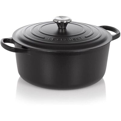 Le Creuset Casseruola in Ghisa Smaltata 28cm Nera Le Creuset Casseruola in Ghisa Smaltata 28cm Nera