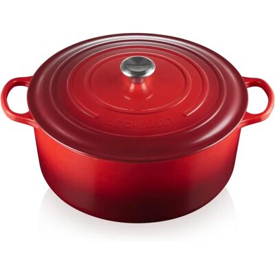 Le Creuset Signature Gusseisen Bratpfanne 34cm Kirscherot - Kochgeschirr Le Creuset Signature Gusseisen Bratpfanne 34cm Kirscherot - Kochgeschirr