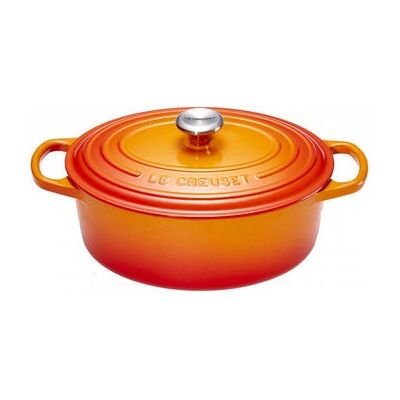 Le Creuset 27cm Oală ovală din fontă portocalie - Veselă de bucătărie Le Creuset 27cm Oală ovală din fontă portocalie - Veselă de bucătărie