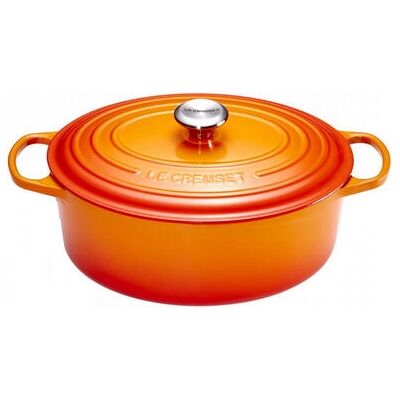 Le Creuset Oală din Fontă Ovală 29cm - Vulcanică - Vas de bucătărie versatil pentru cuptor, plită, grătar Le Creuset Oală din Fontă Ovală 29cm - Vulcanică - Vas de bucătărie versatil pentru cuptor, plită, grătar