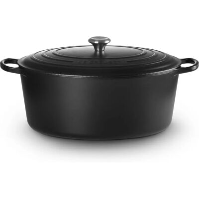 Le Creuset Signature 13,9 L Oală Ovală Neagră - Vas de fontă Le Creuset Signature 13,9 L Oală Ovală Neagră - Vas de fontă