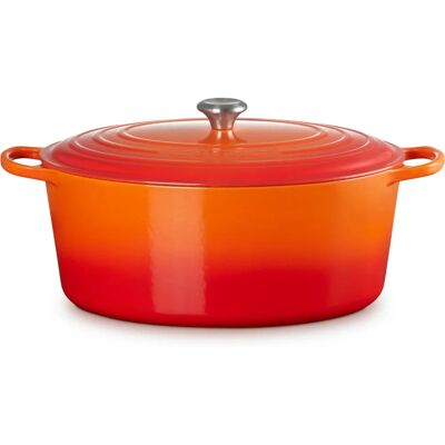 Le Creuset Portocaliu 13,9L Oală de fontă - Dutch oven Le Creuset Portocaliu 13,9L Oală de fontă - Dutch oven