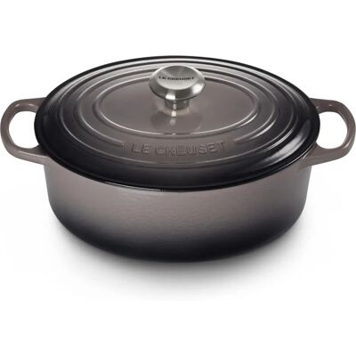 Le Creuset Signature Gusseisen Ovalauflauf 29cm - Flint Le Creuset Signature Gusseisen Ovalauflauf 29cm - Flint