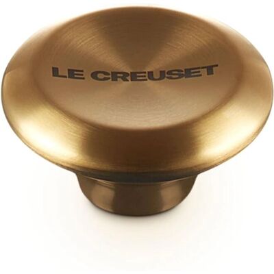 Le Creuset Signature Gold Knob 57mm - Cookware Knob Le Creuset Signature Gold Knob 57mm - Cookware Knob