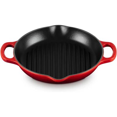 Le Creuset Signature Redonda 25cm - Parrilla de Hierro Fundido Le Creuset Signature Redonda 25cm - Parrilla de Hierro Fundido