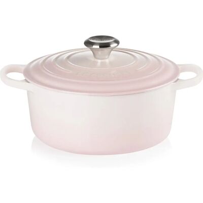 Le Creuset Signature Shell Pink 24cm Rundtopf - Kochgeschirr Le Creuset Signature Shell Pink 24cm Rundtopf - Kochgeschirr