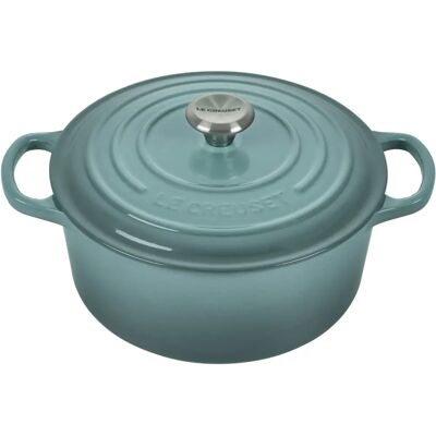 Le Creuset Signature Sale di Mare in Ghisa Smaltata 22cm - versatile, durevole, artigianale Le Creuset Signature Sale di Mare in Ghisa Smaltata 22cm - versatile, durevole, artigianale
