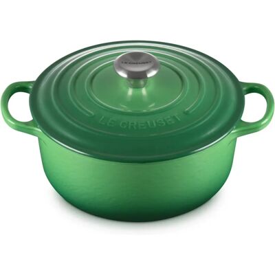 Le Creuset Signature Padella in Ghisa Smaltata 20cm - Verde Bambù Le Creuset Signature Padella in Ghisa Smaltata 20cm - Verde Bambù