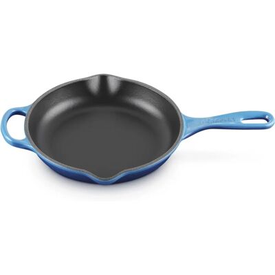 Le Creuset Bratpfanne 20 cm Azure Blau Gusseisen - Brat- & Servierpfanne Le Creuset Bratpfanne 20 cm Azure Blau Gusseisen - Brat- & Servierpfanne