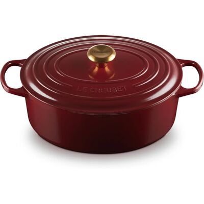 Le Creuset Olla Ovalada Signature - 31cm Rhone - 6,3L Le Creuset Olla Ovalada Signature - 31cm Rhone - 6,3L